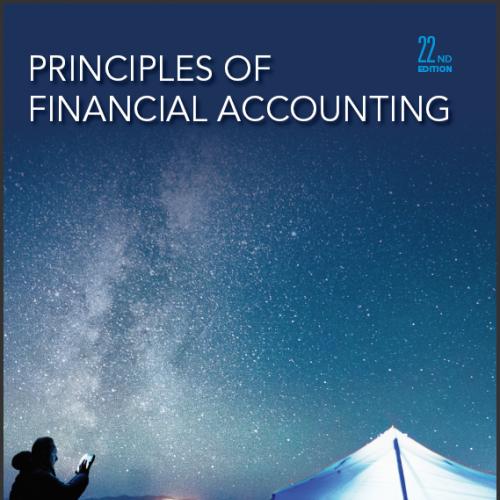 (SM)Principles of Financial Account 22th Edition by John Wild.zip