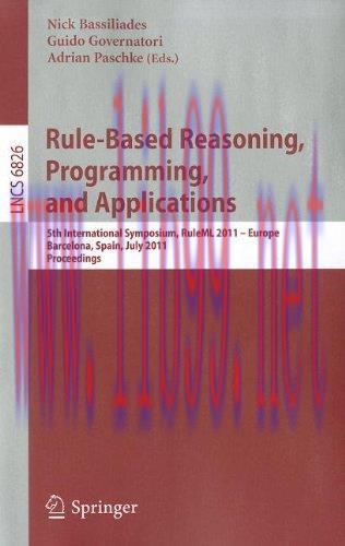 [FOX-Ebook]Rule-Based Reasoning, Programming, and Applications