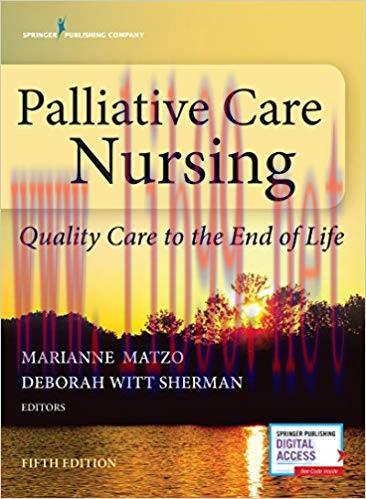 [PDF]Palliative Care Nursing 5th Edition