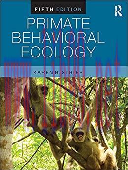 (PDF)Primate Behavioral Ecology