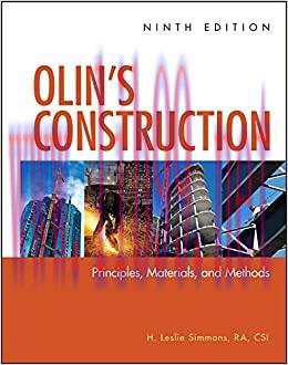 (PDF)Olin&rsquo;s Construction: Principles, Materials, and Methods