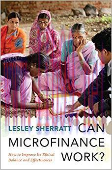 (PDF)Can Microfinance Work?: How to Improve Its Ethical Balance and Effectiveness 1st Edition