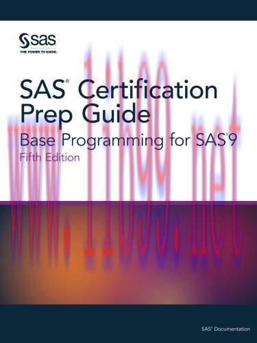 [FOX-Ebook]SAS Certification Prep Guide: Base Programming for SAS9, 5th Edition