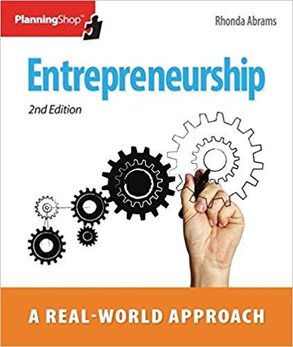 Entrepreneurship A Real-World Approach 2nd Edition