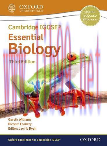[AME]Cambridge Igcse and O Level Essential Biology: Student Book, 3rd Edition (Original PDF)