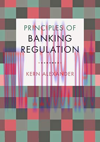 [PDF]Principles of Banking Regulation [Kern Alexander]