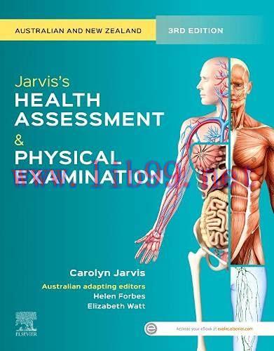 [AME]Jarvis&rsquo;s Health Assessment and Physical Examination, 3rd edition (True PDF)