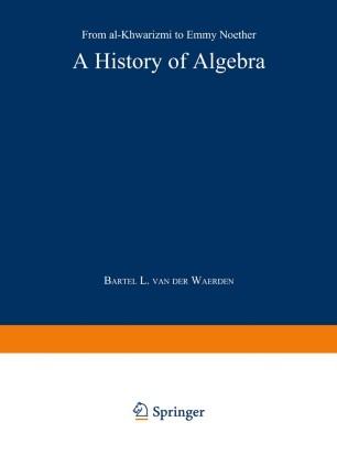 A History of Algebra