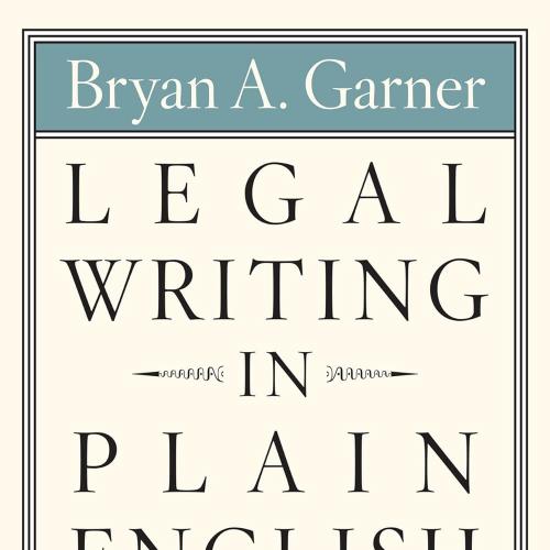 [Original PDF]Legal Writing in Plain English, Third Edition: A Text with Exercises (Chicago Gui...