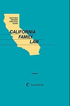 (PDF)Matthew Bender Practice Guide California Family Law