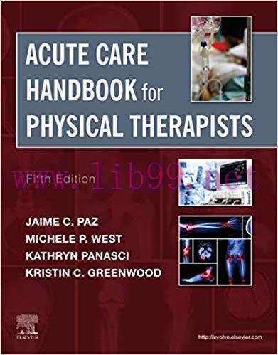 (PDF)Acute Care Handbook for Physical Therapists E-Book 5th Edition