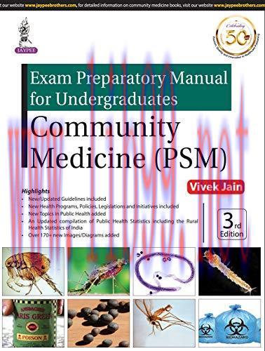 [AME]Exam Preparatory Manual for Undergraduates Community Medicine (PSM) (Epub+Converted PDF)