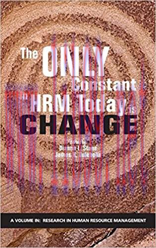 (PDF)The Only Constant in HRM Today is Change (Research in Human Resource Management)