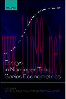 (PDF)Essays in Nonlinear Time Series Econometrics 1st Edition