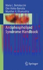 [PDF]Antiphospholipid Syndrome Handbook
