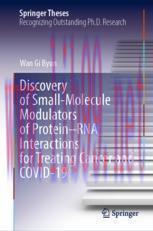 [PDF]Discovery of Small-Molecule Modulators of Protein&ndash;RNA Interactions for Treating Cancer and...