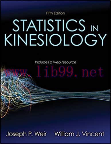 (PDF)Statistics in Kinesiology