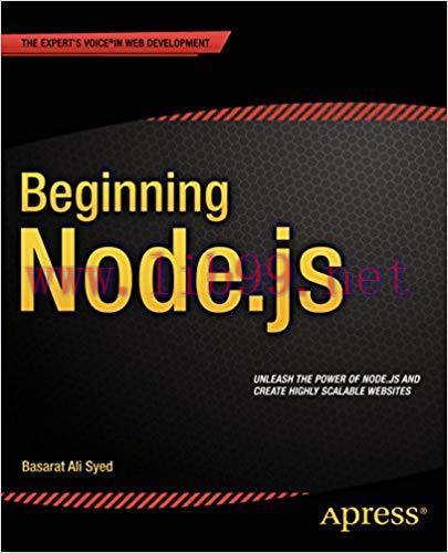 Beginning Node.js 1st ed. Edition,