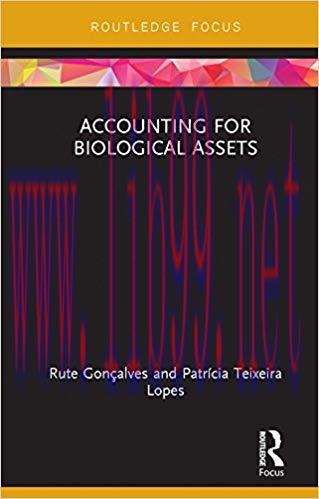 (PDF)Accounting for Biological Assets (Routledge Focus on Business and Management) 1st Edition