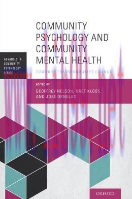 [AME]Community Psychology and Community Mental Health: Towards Transformative Change