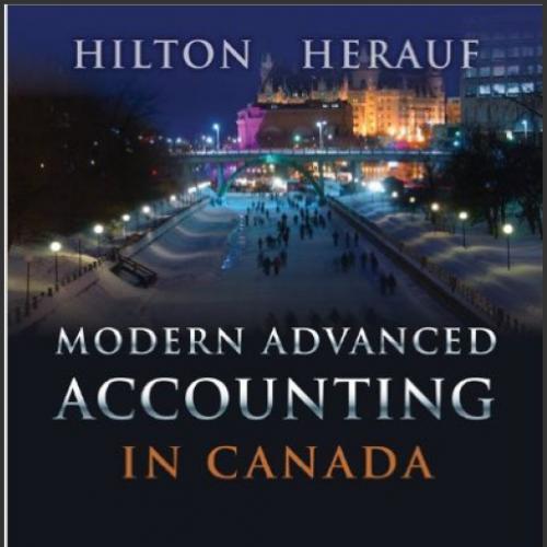 (Test Bank)Modern Advanced Accounting in Canada 7th Edition.zip