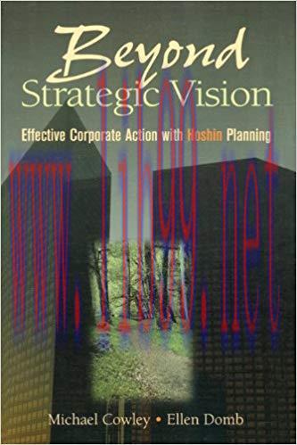 (PDF)Beyond Strategic Vision 1st Edition