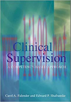 (PDF)Clinical Supervision: A Competency-Based Approach 1st Edition