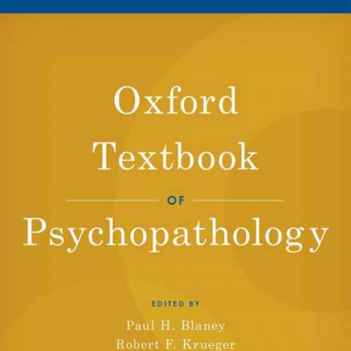 Oxford Textbook of Psychopathology