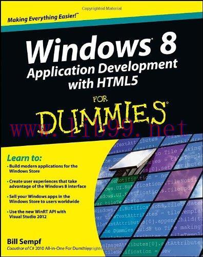 [FOX-Ebook]Windows 8 Application Development with HTML5 For Dummies