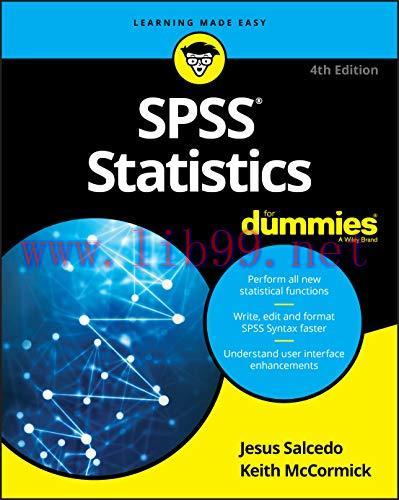 [AME]SPSS Statistics For Dummies, 4th Edition (Original PDF)