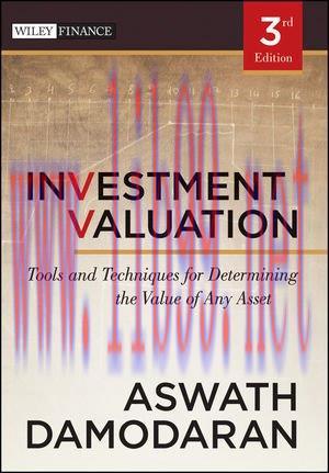 [FOX-Ebook]Investment Valuation, 3rd Edition