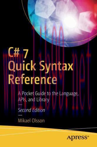 [FOX-Ebook]C# 7 Quick Syntax Reference, 2nd Edition