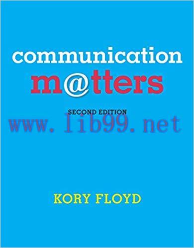 Communication Matters 2nd Edition,