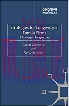 (PDF)Strategies for Longevity in Family Firms: A European Perspective (Bocconi on Management) 2...
