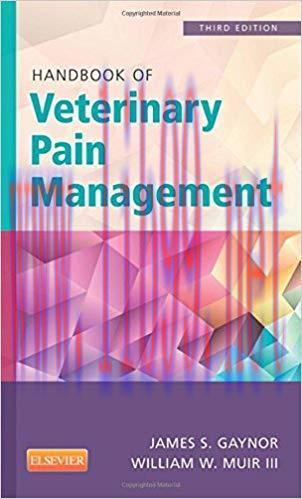 [PDF]Handbook of Veterinary Pain Management, 3rd Edition