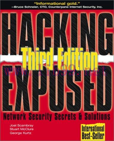 [FOX-Ebook]Hacking Exposed: Network Security Secrets & Solutions, 3rd Edition