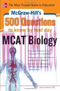 [AME]McGraw-Hill&rsquo;s 500 MCAT Biology Questions to Know by Test Day (Original PDF)