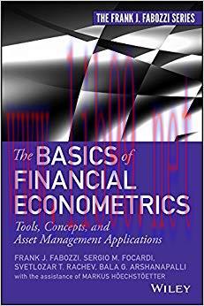(PDF)The Basics of Financial Econometrics: Tools, Concepts, and Asset Management Applications (...