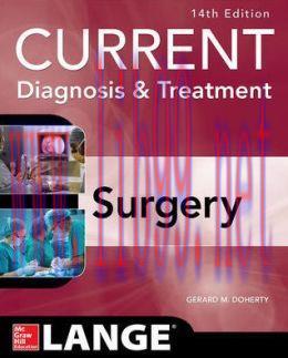 [AME]Current Diagnosis and Treatment Surgery, 14th Edition (ORIGINAL PDF from_ Publisher)