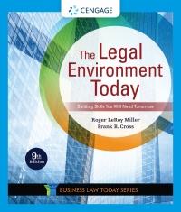 (PDF)The Legal Environment Today 9th Edition by Roger LeRoy Miller