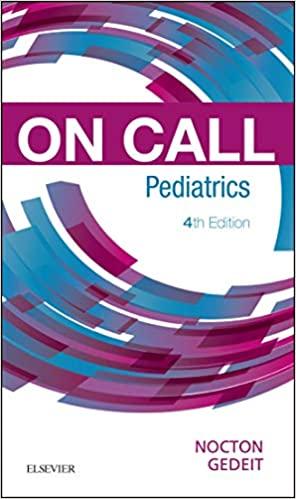 On Call Pediatrics E-Book On Call Series 4th Edition