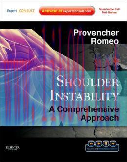[AME]Shoulder Instability: A Comprehensive Approach (ORIGINAL PDF from_ Publisher)