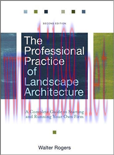 (PDF)The Professional Practice of Landscape Architecture: A Complete Guide to Starting and Runn...