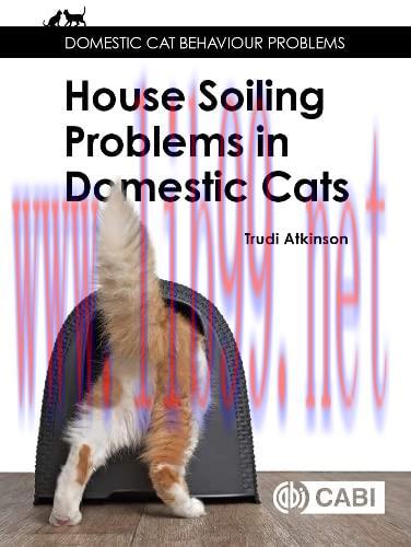 [AME]House Soiling Problems in Domestic Cats (Domestic Cat Behaviour Problems) (EPUB)