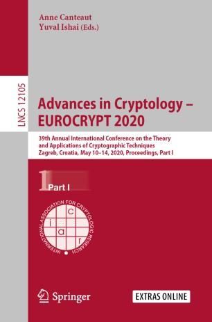 Advances in Cryptology &ndash; EUROCRYPT 2020