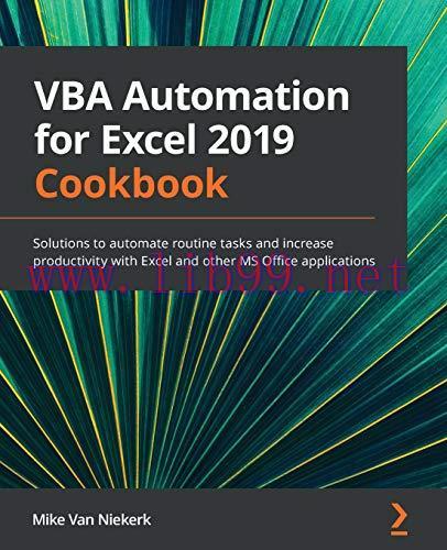 [FOX-Ebook]VBA Programming Cookbook for Microsoft Office 2019