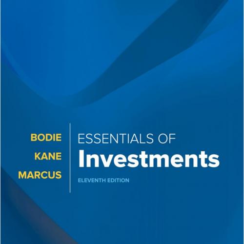 Essentials of Investments 11th Edition Zvi Bodie
