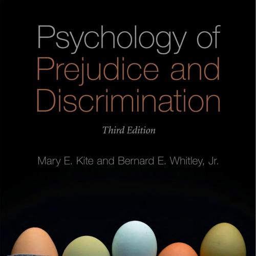 Psychology of Prejudice and Discrimination 3rd Edition - Kite, Mary E.; Whitley, Jr., Bernard E...