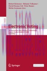 [PDF]Electronic Voting: 7th International Joint Conference, E-Vote-ID 2022, Bregenz, Austria, O...