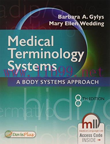 [AME]Medical Terminology Systems: A Body Systems Approach, 8th Edition (PDF)
